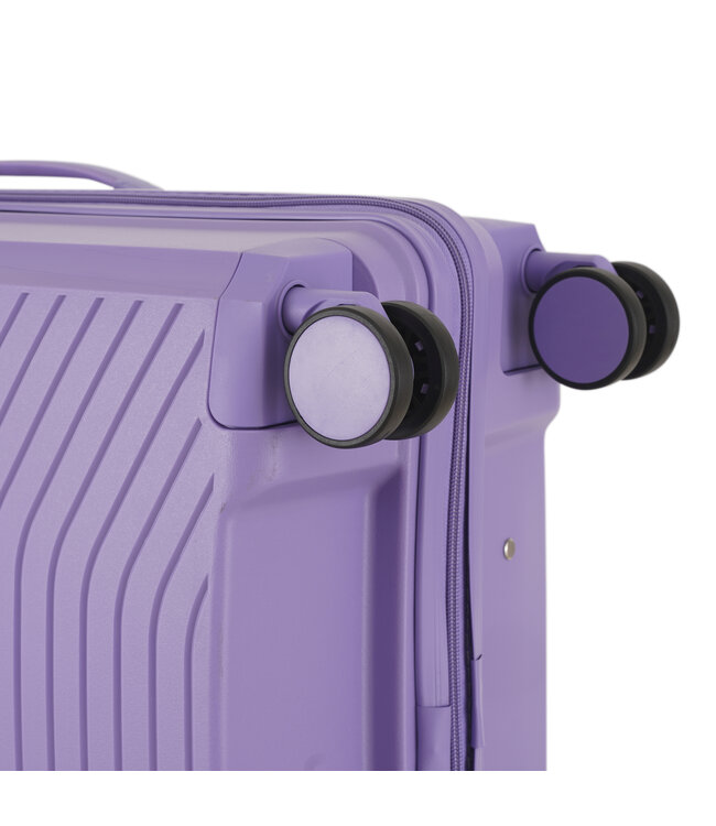 Decent Airmate Medium koffer Paars 67x45x25 CM