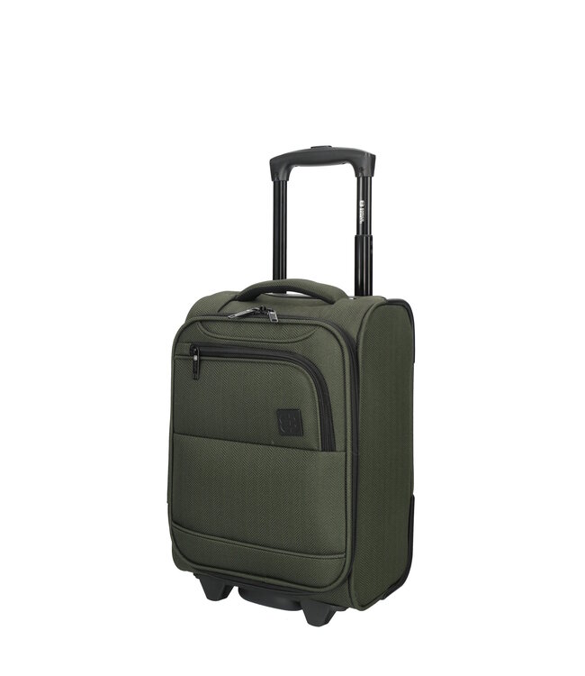 Enrico Benetti Oakville underseater olijf / Handbagage koffer / Trolley 40 x 25 x 20 cm