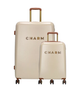 Kofferset 20 + 24 Inch Champagne | Charm London Capetown