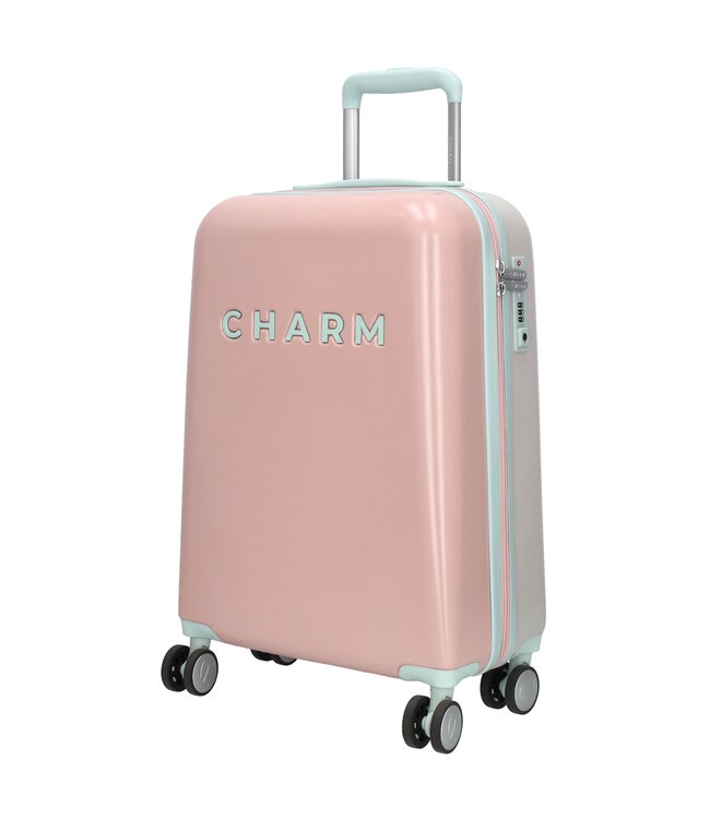 Charm Londen Kofferset 20 + 24 Inch Licht roze | Charm London Capetown - Copy