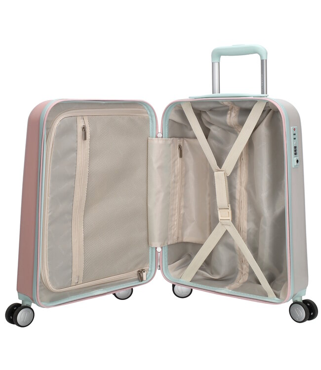 Charm Londen Kofferset 20 + 24 Inch Licht roze | Charm London Capetown - Copy