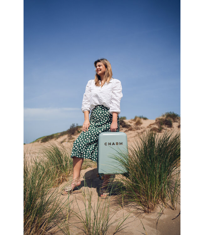 Kofferset 20 + 24 Inch Zwart | Charm London Capetown