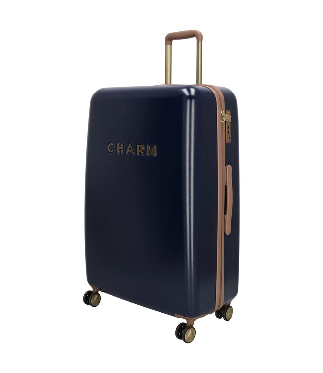 Kofferset 20 + 24 Inch Blauw | Charm London Capetown