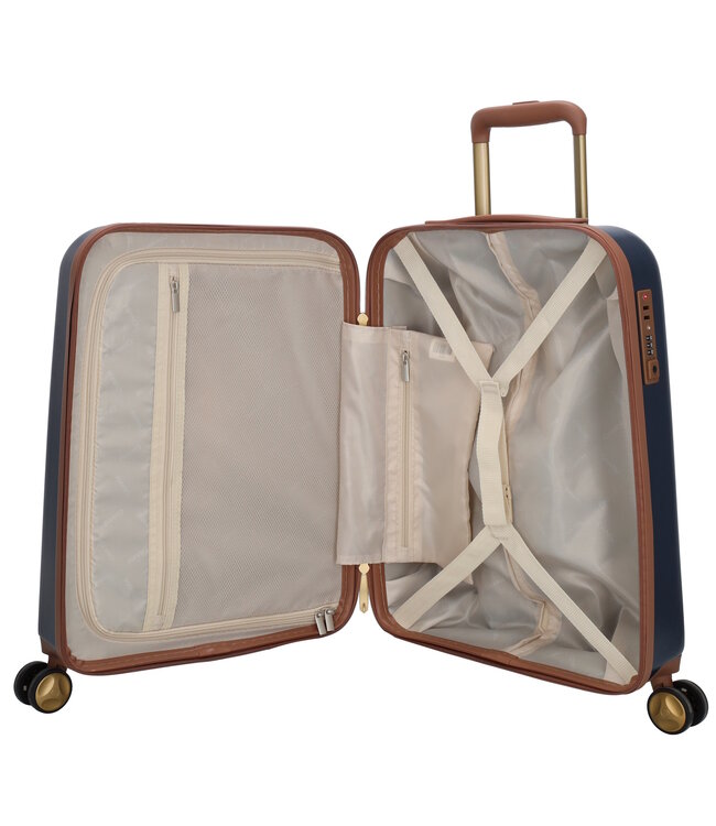 Kofferset 20 + 24 Inch Blauw | Charm London Capetown