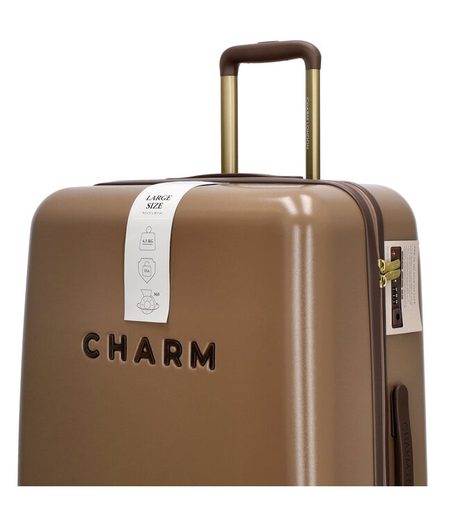 Charm Londen Kofferset 20 + 24 Inch Taupe | Charm London Capetown