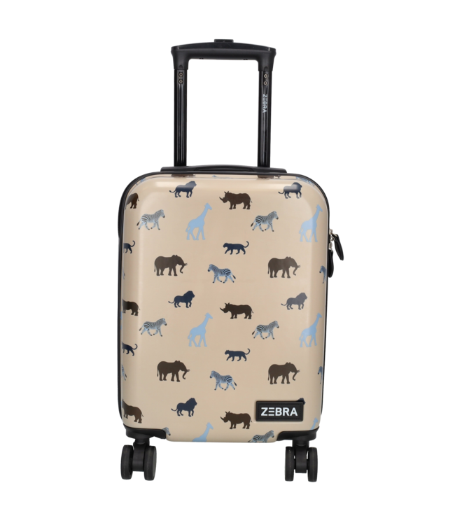 Zebra Zebra Trends Avonturier Kinderkoffer – Handbagage Koffer met 4 Wielen – Perfect voor Vakantie & Logeerpartijtjes (3–10 jaar)