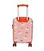 Zebra Zebra Trends Avonturier Kinderkoffer – Handbagage Koffer met 4 Wielen – Perfect voor Vakantie & Logeerpartijtjes (3–10 jaar) - Roze