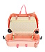 Zebra Zebra Trends Ranger Roze Kinderkoffer Zitkoffer – Ride-On Handbagage Koffer voor Kinderen (3–8 jaar)