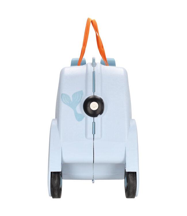 Zebra Trends Ranger Blauw Kinderkoffer Zitkoffer – Ride-On Handbagage Koffer voor Kinderen (3–8 jaar)