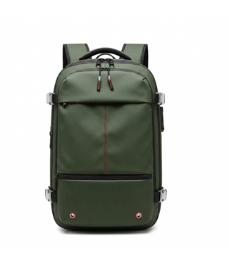 Underseater Lichtgewicht Groen Rugzak met Vacuüm Vak en TSA Slot - 60L - Geschikt voor Laptop tot 17,3 inch - Copy