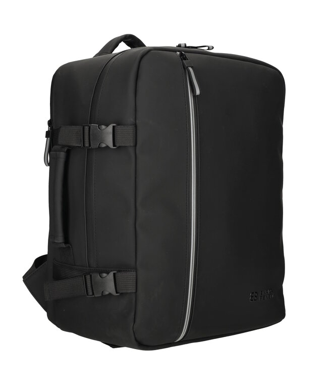 Enrico Benetti Enrico Benetti Bergen Waterproof Fietsrugzak Zwart met Laptopvak tot 17 inch – Lichtgewicht 500g, 24 Liter, Gewatteerde Rugpanel – Ideaal voor Fiets, Werk en Reizen – 40×30×20 cm