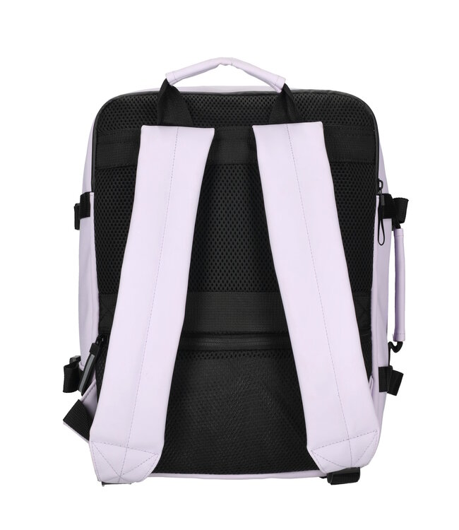 Enrico Benetti Enrico Benetti Bergen Waterproof Fietsrugzak Lila met Laptopvak tot 17 inch – Lichtgewicht 500g, 24 Liter, Gewatteerde Rug – Ideaal voor Fiets, Werk en Reizen – 40×30×20 cm