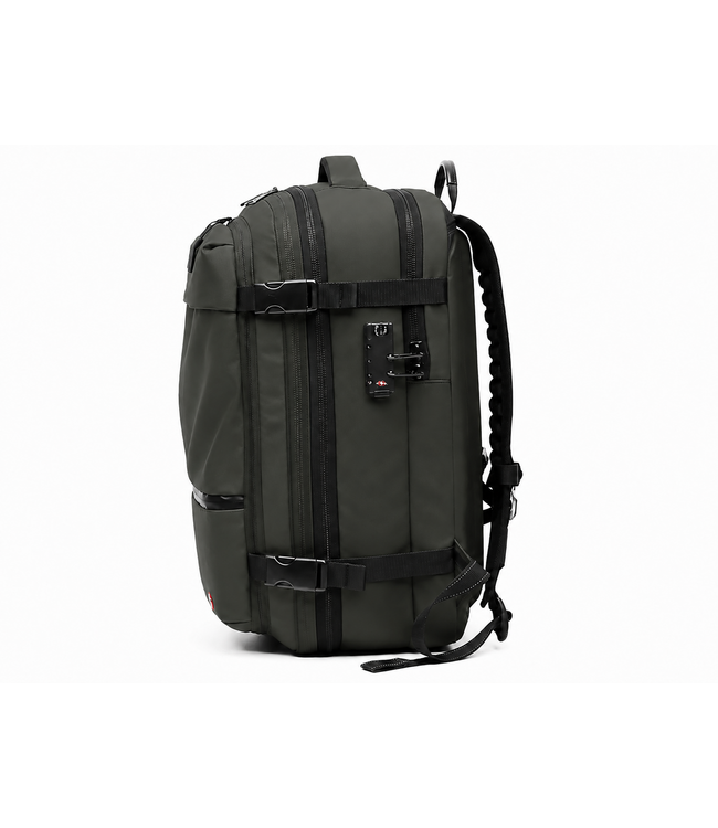 Underseater Lichtgewicht Groen Rugzak met Vacuüm Vak en TSA Slot - 60L - Geschikt voor Laptop tot 17,3 inch