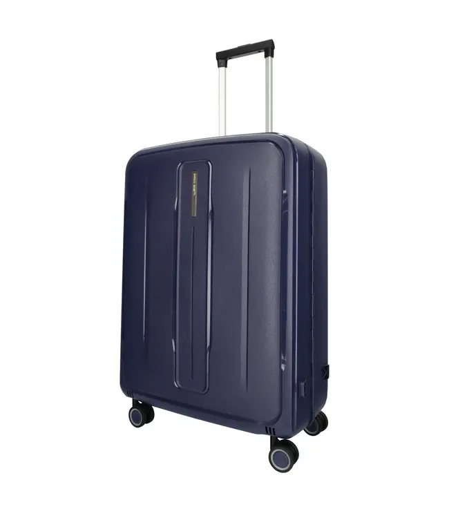 Enrico Benetti Chicago Koffer Groot blauw 96 Liter 75x50x27,5cm