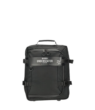 Enrico Benetti Enrico Benetti Stockholm Underseater Wieltas Zwart | 40x30x20 cm