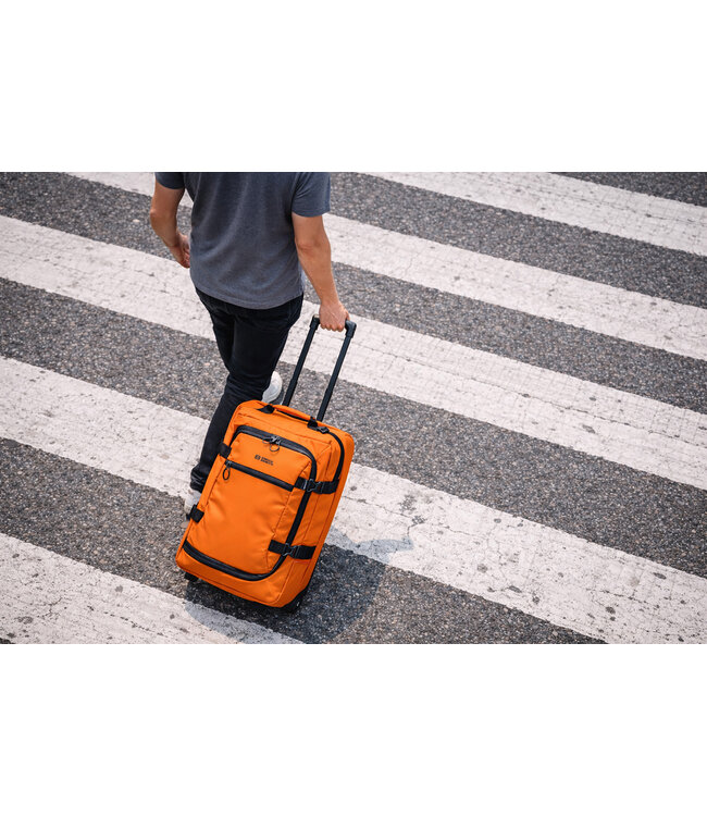Enrico Benetti Enrico Benetti Stockholm underseater wieltas 40x30x20 cm Zwart – waterafstotende handbagage met wielen voor onder de vliegtuigstoel (gratis bagage Ryanair & Transavia)