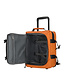Enrico Benetti Enrico Benetti Stockholm underseater wieltas 40x30x20 cm Oranje – waterafstotende handbagage met wielen voor onder de vliegtuigstoel (gratis bagage Ryanair & Transavia)