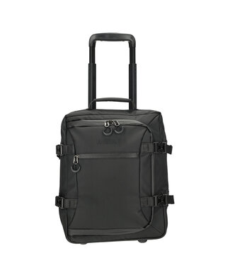 Enrico Benetti KLM handbagage geschikte afmeting – Enrico Benetti underseater met wielen | Zwart 40x30x20cm