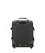 Enrico Benetti KLM handbagage geschikte afmeting – Enrico Benetti Stockholm underseater met wielen 40x30x20 cm – waterafstotende wieltas voor onder de vliegtuigstoel – Zwart