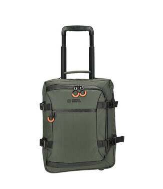 Enrico Benetti KLM handbagage geschikte afmeting – Enrico Benetti underseater met wielen | Olijfgroen 40x30x20cm