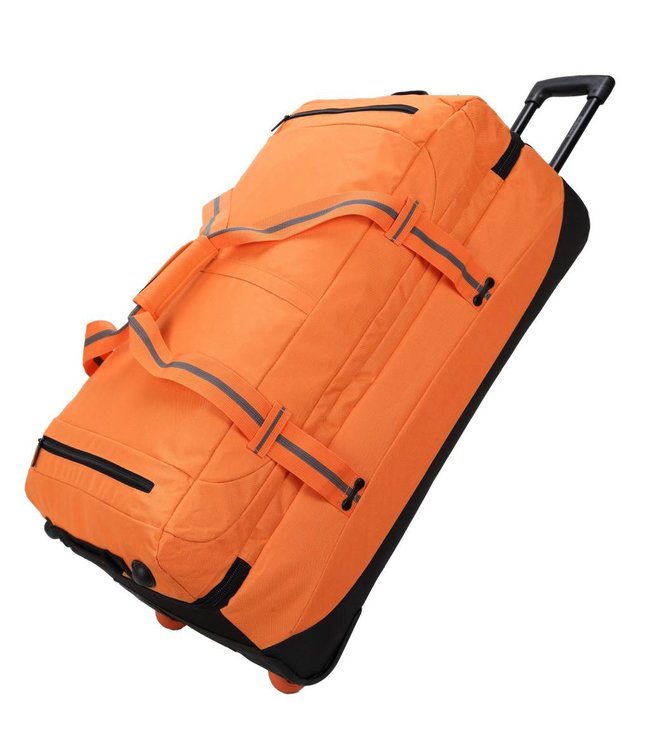 Decent Sport-Line Trolley Oranje Double Loader Wieltas 95 Liter