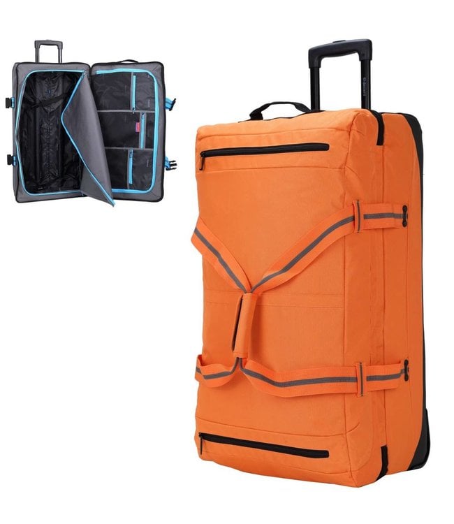 Verleiding Afdaling Bedienen Decent Sport-line Trolley Wieltas Oranje 95 Liter €79,00 - KofferStunter