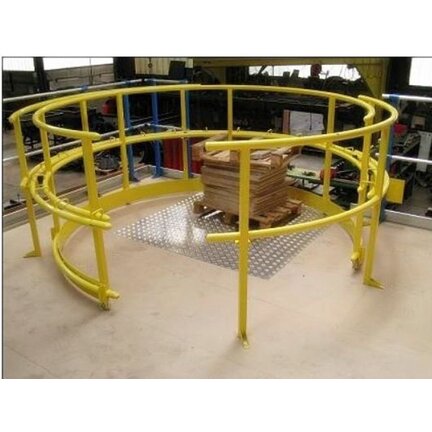 Barrière écluse rotative