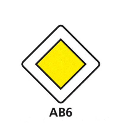 Panneaux de signalisation Type AB