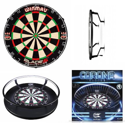 Dartbord met verlichting