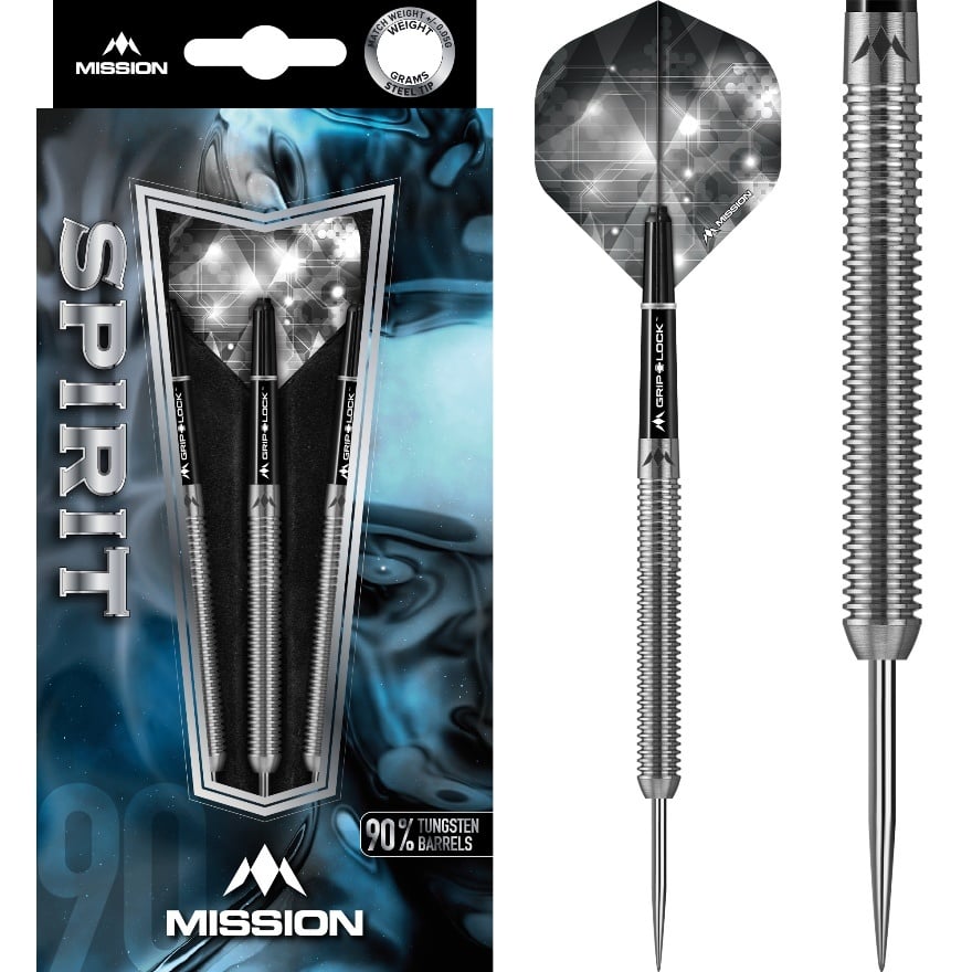 Mission darts Mission Spirit M3 90% - Twin Ring Grip