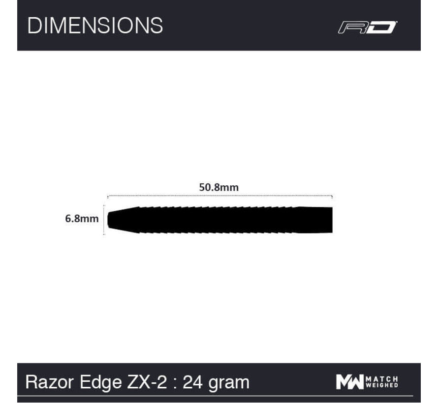 Red Dragon - 85% Tungsten - Razor Edge ZX-2