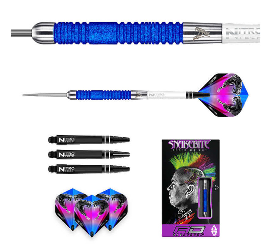 Red Dragon - 90% Tungsten - Peter Wright Euro 11 Element Blue Edition