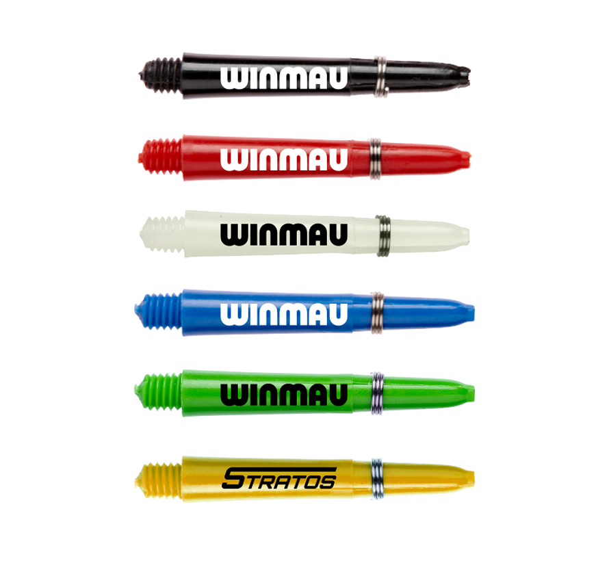 Winmau -Signature Nylon shafts - Groen