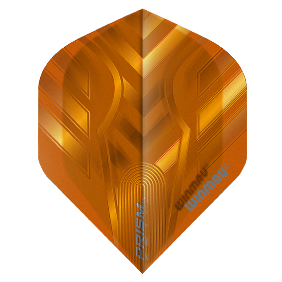 Winmau Darts Winmau Prism Zeta Flights in oranje Winmau Darts Winmau Prism Zeta Flights in oranje