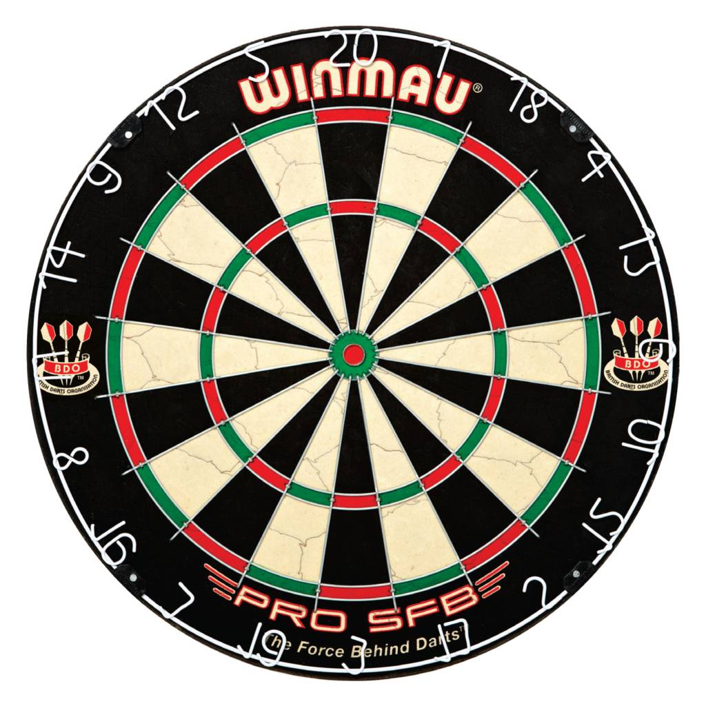 Winmau Darts Tweedekans - Winmau Pro SFB Dartbord Winmau Darts Tweedekans - Winmau Pro SFB Dartbord