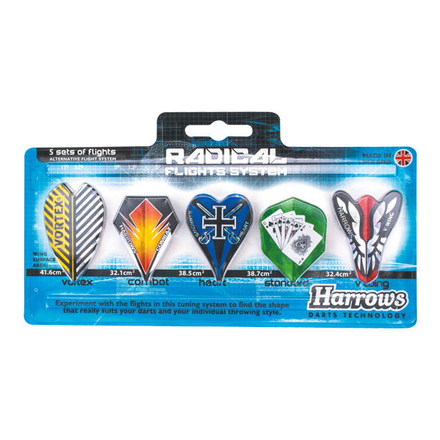 Harrows Darts Harrows Radical Dart Flights Harrows Darts Harrows Radical Dart Flights