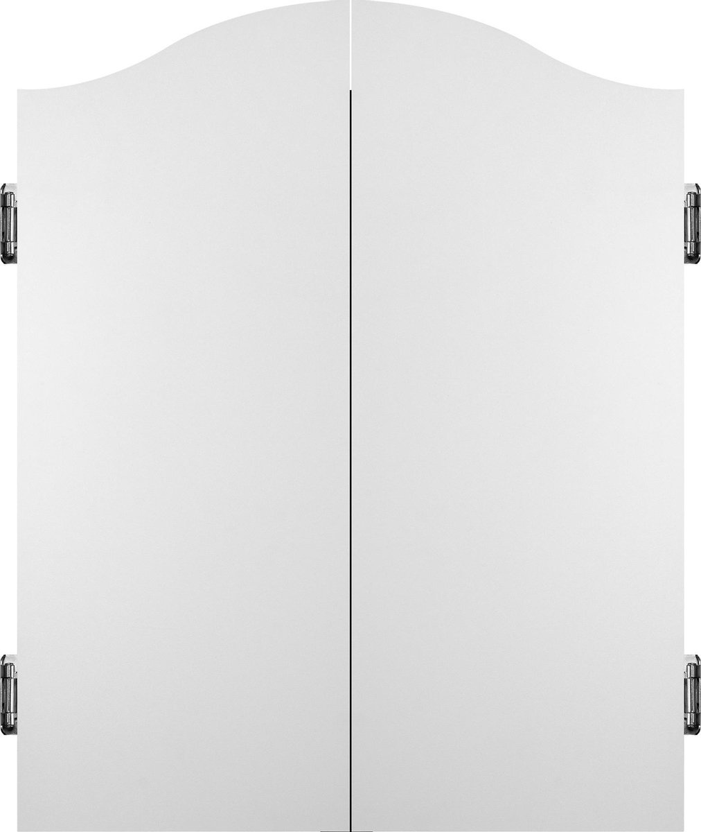 Mission Mission Dartbord Deluxe Cabinet - Plain White Mission Mission Dartbord Deluxe Cabinet - Plain White