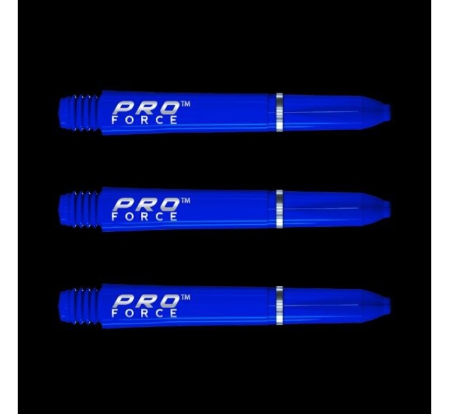 Pro-Force dart shafts - Blauw