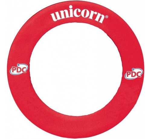 Unicorn Darts Striker Dartboard Surround Printed Red