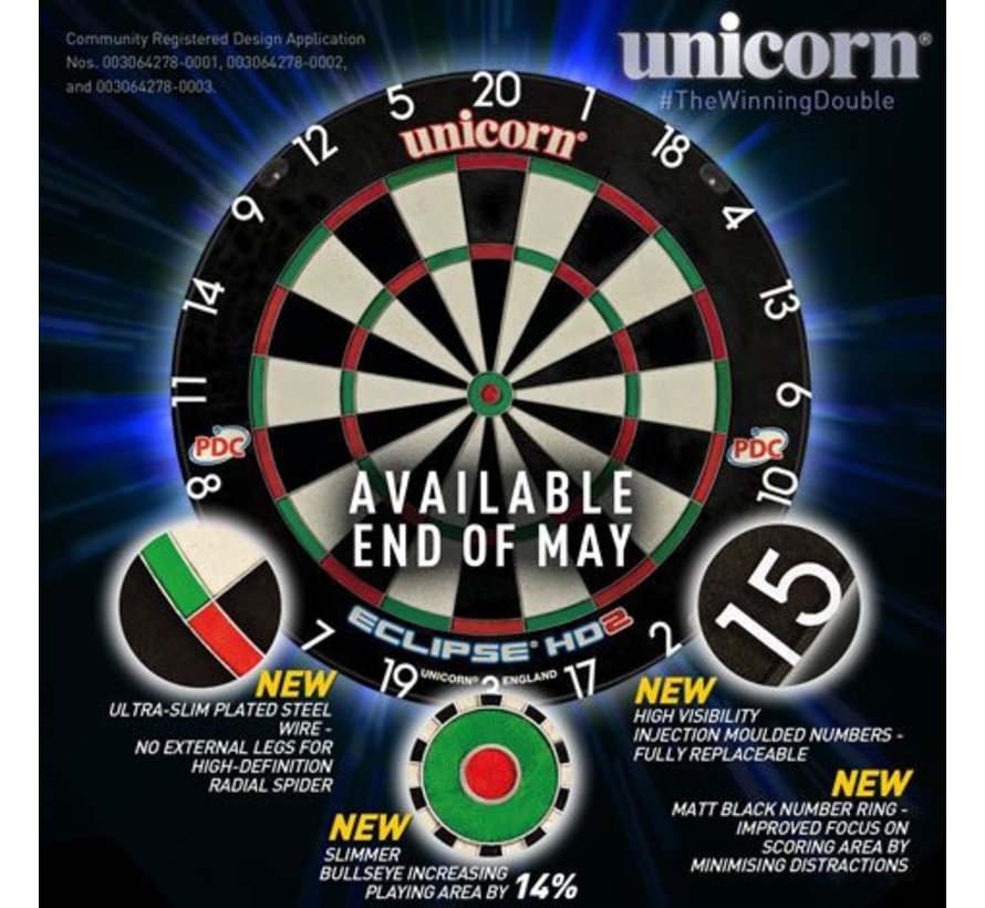 Fruit groente detectie Neuken Eclipse HD2 Dartboard kopen? - - Dartdiscounter.nl