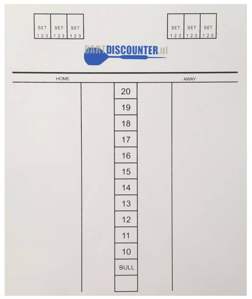 Dartdiscounter Darttel Flex Scorebord dartdiscounter kopen in de aanbieding