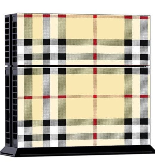 Playstation 4 Sticker Burberry