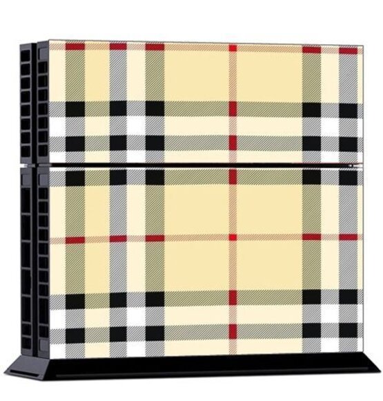 Playstation 4 Sticker Burberry