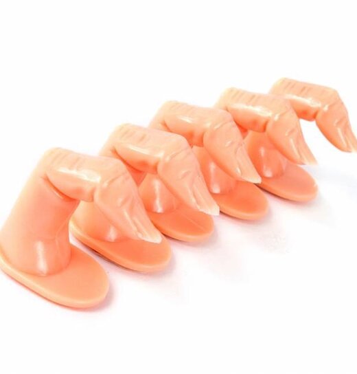 Übungsfinger Nageldesign