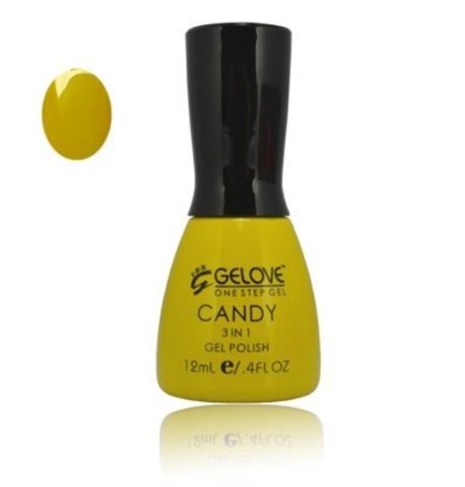 One Step Gel Nail Polish Yellow