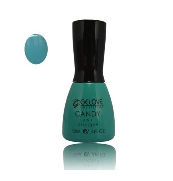 One Step Gel Nail Polish Blue Fab