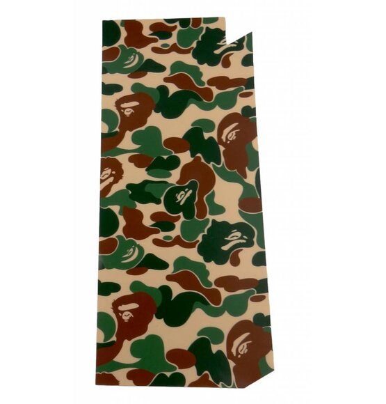 Sticker Brown Green Army Pattern For Playstation 4