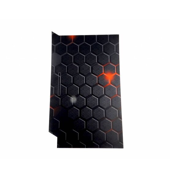 Sticker Black Hexagon Pattern For Playstation 4