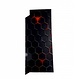 PS4 Aufkleber Schwarz Hexagon