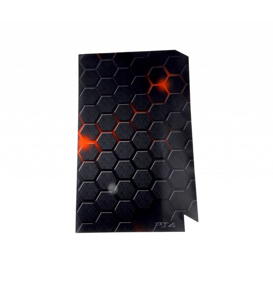 Sticker Black Hexagon Pattern For Playstation 4